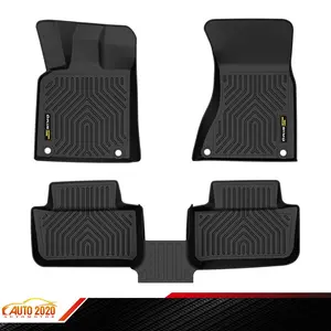 TPE 3D Floor Mats Liners Fits Porsche Macan 2014-2025 1st & 2nd Rows All Weather