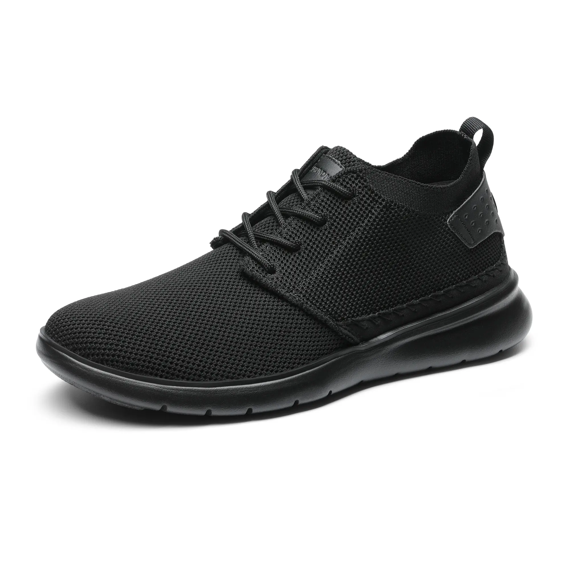 BRUNO MARC Men's Walking Shoes - All-Day Wear All Seasons Mesh Knit Casual Trainers with Breathable Upper, Elastic Collar, Lightweight MD Outsole, Memory Foam Insole, Pull Tab, Extra Shock Absorption, Resilient Khaki Footwear