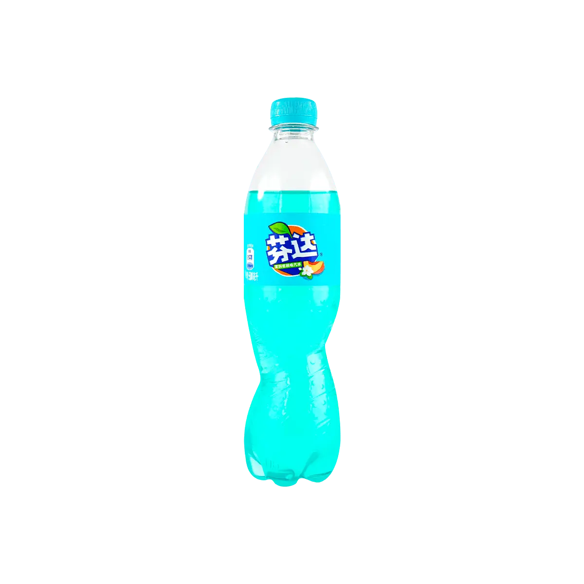 Fanta Jasmine Peach Soda 500ml - Authentic Mainland China Flavor, Sparkling Carbonated Drink
