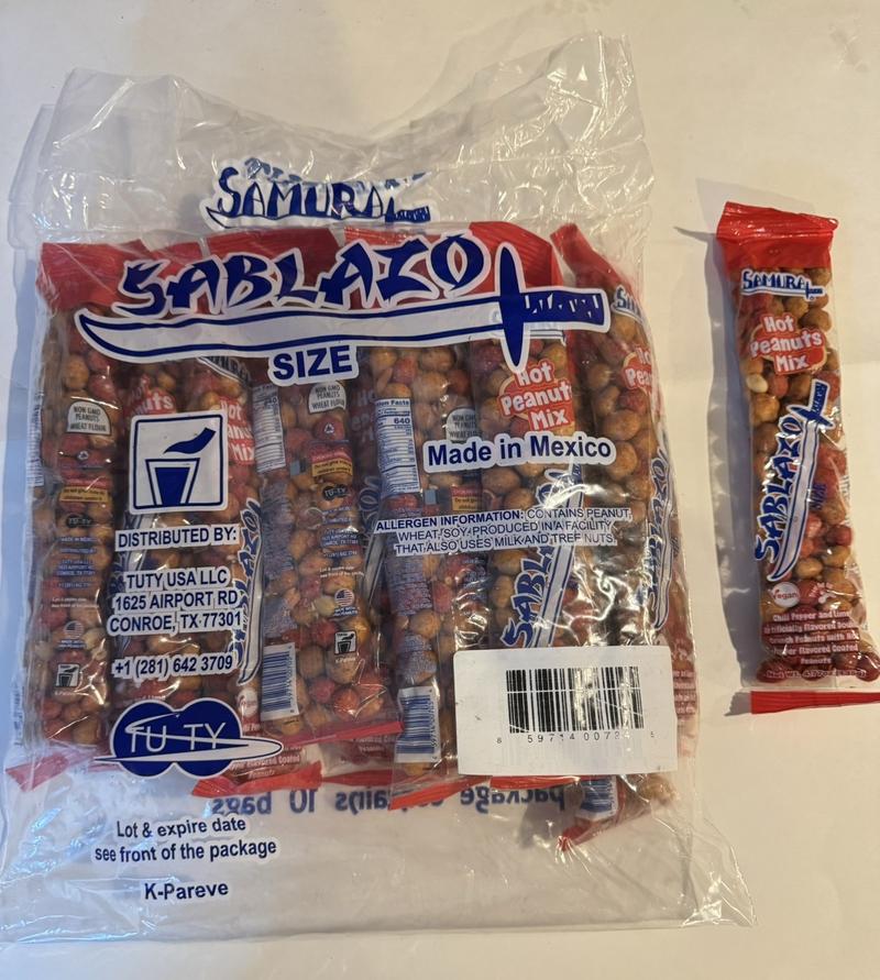 Sablazo Japanese Coated Peanut Spicy Hot