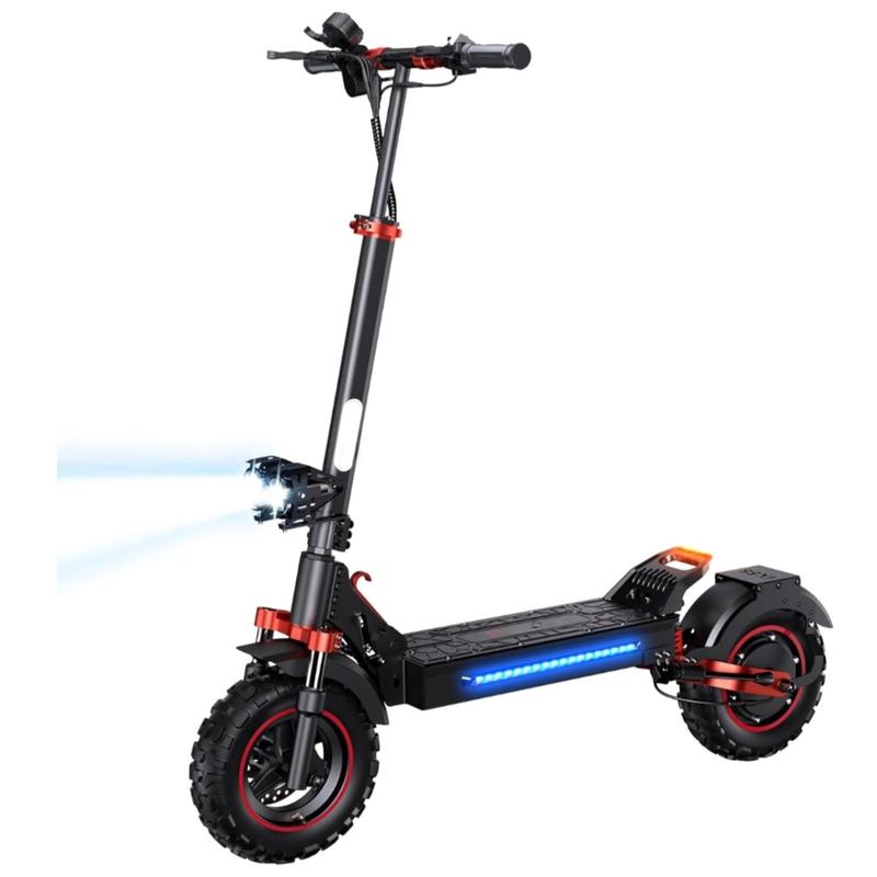 【Valentine's Day】Electric Scooter, 1000W/500W, 28MPH/25MPH,40 Miles/28 Miles/23Miles, 54.6V14Ah/48V15Ah Battery, 10''/11'' All-terrain Tires,  Dual Braking System & Suspension System, Foldable Commuter Electric Scooter Adults for Adults/Youths