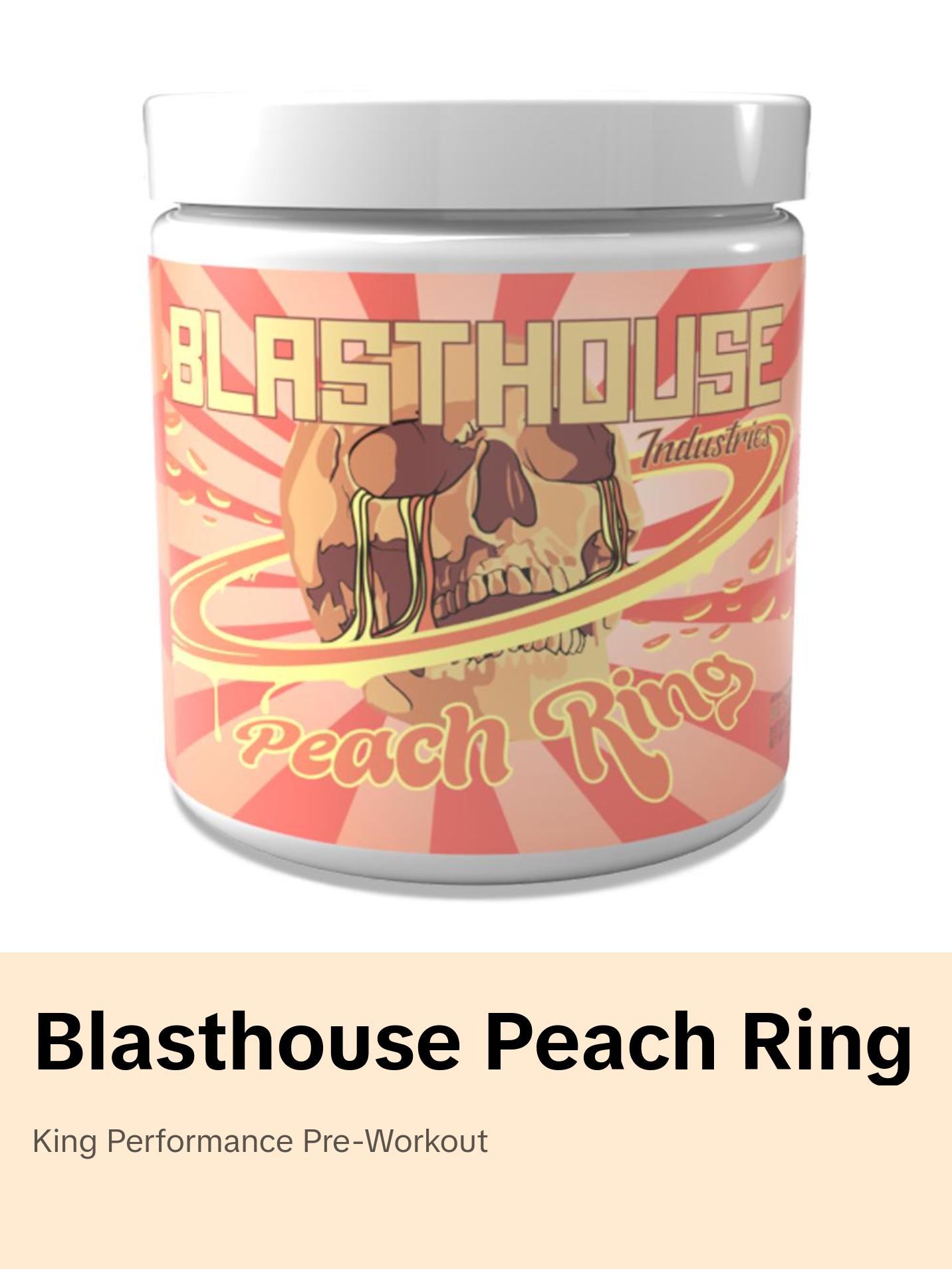 BLASTHOUSE PRE V.2 - PEACH RING (30 SERVINGS)