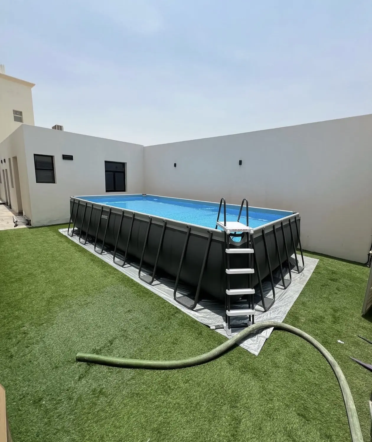 Intex 26363EH 24' x 12' x 52" Rectangular Ultra XTR Frame Swimming Pool w/ Pump