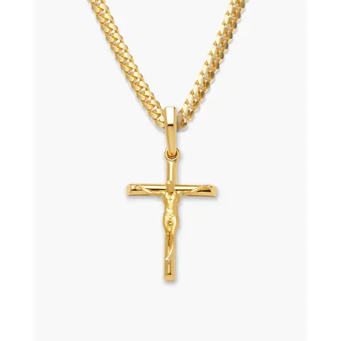 JAXXON Crucifix Pendant Gold - Pendant Only