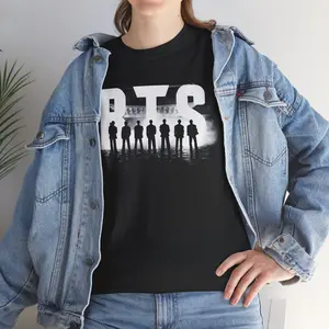 OT7 Silhouette Graphic T-Shirt – K-Pop Fan Gift