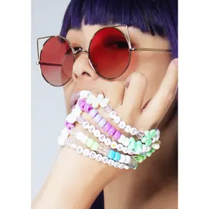 Magical Pixie 5PC Stacked Rave Kandi Bracelet