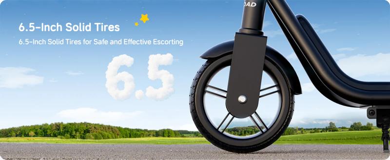 【Best Gifts】Electric Scooter for Kids, 150W Motor, 10MPH, 9 Miles, Dual Speed, 18V 2.6Ah Battery, 6'' Tires, Disc Brakes, Folding Kids Electric Scooter for Ages 6-12