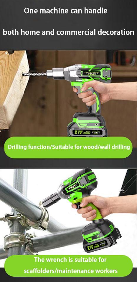 21V Brushless Cordless Impact Wrench - 1/2 in Drive, 450N.m High Torque, 3500RPM Power Tool, 4.0Ah Battery, Charger & Socket Kit, Cordless Brushless Tool for Car Tire Repairs, Ideal Gift for Men, Cordless Brushless Tools, Power Tools