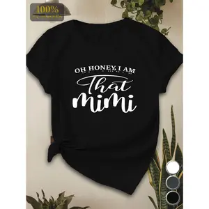 'Oh Honey I Am That Mimi' Women's Classic T-Shirt – Short Sleeves, Effortlessly Chic Look