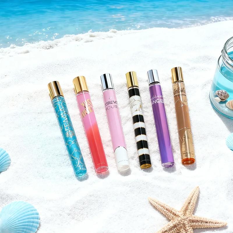 6-Piece Set Women's Eau De Parfuma Fragrance Spray, Travel Size Perfume, Long-Lasting , 6 Different Scents, Perfect For Dating, Daily Life, Parties,Gift Giving, 1.18 fl oz/35 ml Each Bottle