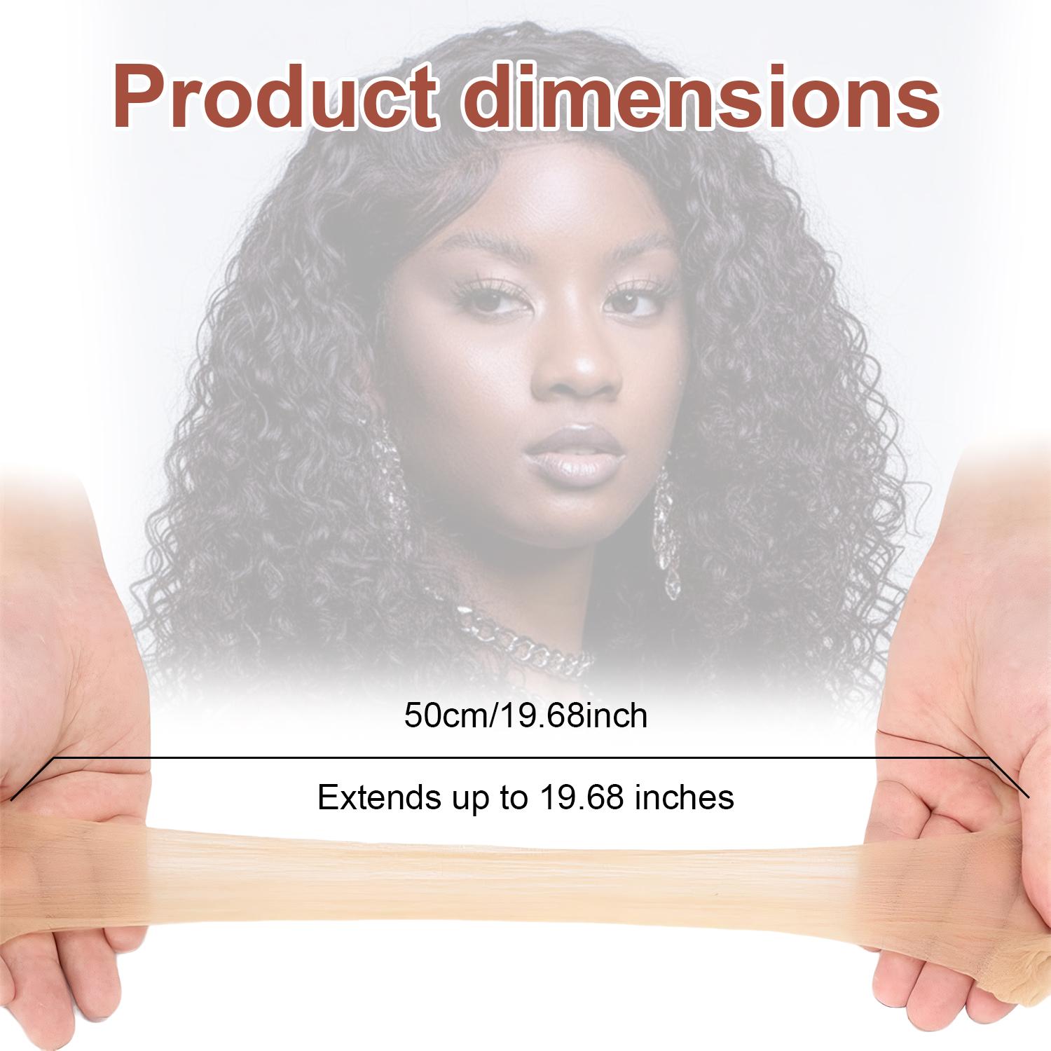 Transparent HD Wig Cap Thin Nylon Cap for Women(2 PCS),For Lace Front Thin Inbisible Breathable Bald Wig Cap,Suitable for Parties Weddings Graduations Cosplay