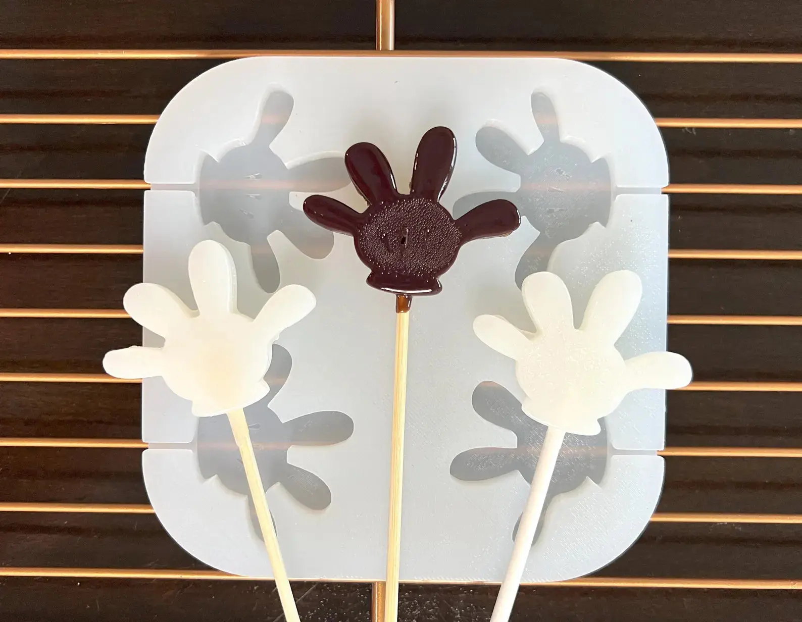 Silicone Mold #23 - Mickey Hand
