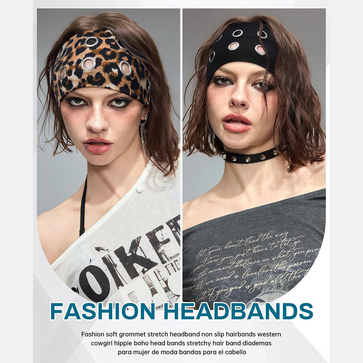 AWAYTR 3 Pack Fashion Hollow Out Metal Eyelets Headband for Women Grommet Wide Hairbands Elastic Head Bands Harajuku Y2k Girls Punk Grunge Stretchy Hairbands Headwear Hair Accessories TikTokShopBlackFriday AWAYTR 3 Pack Fashion Hollow Out Metal Eyelets Headband for Women Grommet Wide Hairbands Elastic Head Bands Harajuku Y2k Girls Punk Grunge Stretchy Hairbands Headwear Hair Accessories TikTokShopBlackFriday
