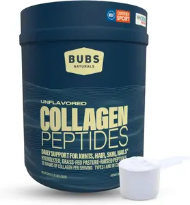 Collagen Peptides Powder Grass Fed Hydrolyzed Collagen for Women and Men Unflavored for Hair Skin Nails and Joint Support 20oz 28 Servings