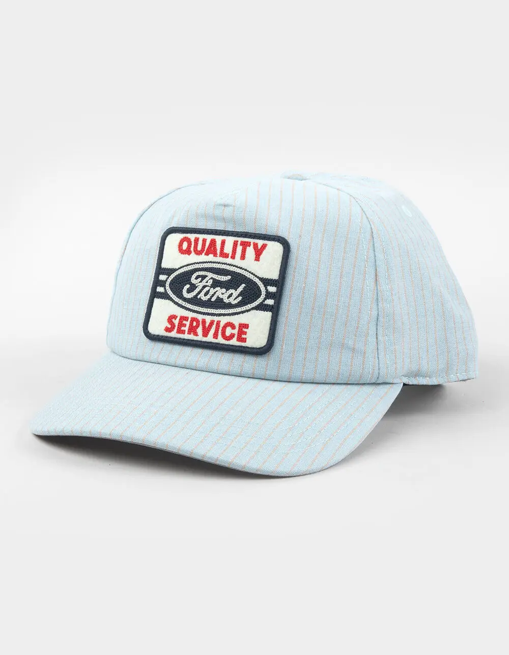 AMERICAN NEEDLE  Womens Ford Tulsa Snapback Hat, Light Blue