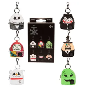 Loungefly Disney Nightmare Before Christmas Mini Backpack Mystery Box Keychains