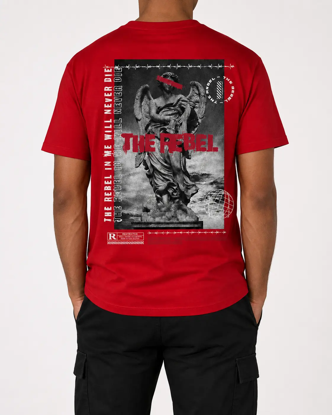 Toro Bravo 4 AJ4 Shirts to match Sneaker Match Tees Red Rebel