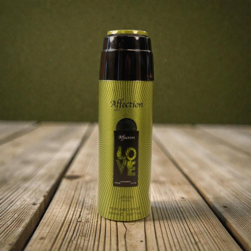 Lattafa | Affection | Love | Perfumed Spray | Unisex Fragrance | 200 ML | Pistachio, Hazelnut, Black Currant