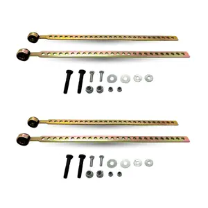 TORQUE 2 Pack 48100367 Height Control Valve Linkage - 14" Max Adjustable Strap Linkage for Air Spring Bag - SRK503 Air Suspension Leveling Kit for Trucks and Tractors (2 x TR48100367)