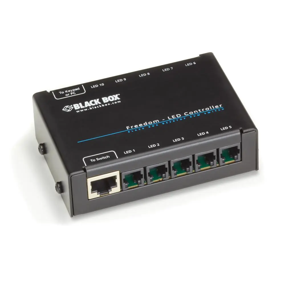 BLACK BOX KV0004A-LED Freedom KVM Switch LED Monitor Identification Kit