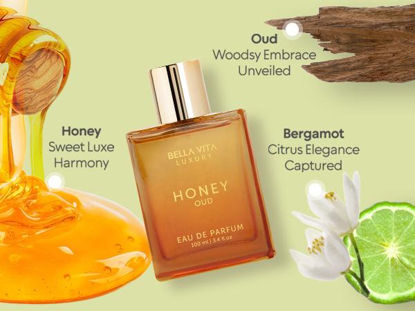 Duo Desirée by BellaVita Luxury | 2x100 ml Perfume Set | Pistachio & Honey Oud | Luxury Unisex Perfume for Men & Women | Long Lasting, Fruity, Floral, Sweet, Spicy & Woody Notes | Luxury, Vegan & Cruelty Free Eau De Parfum