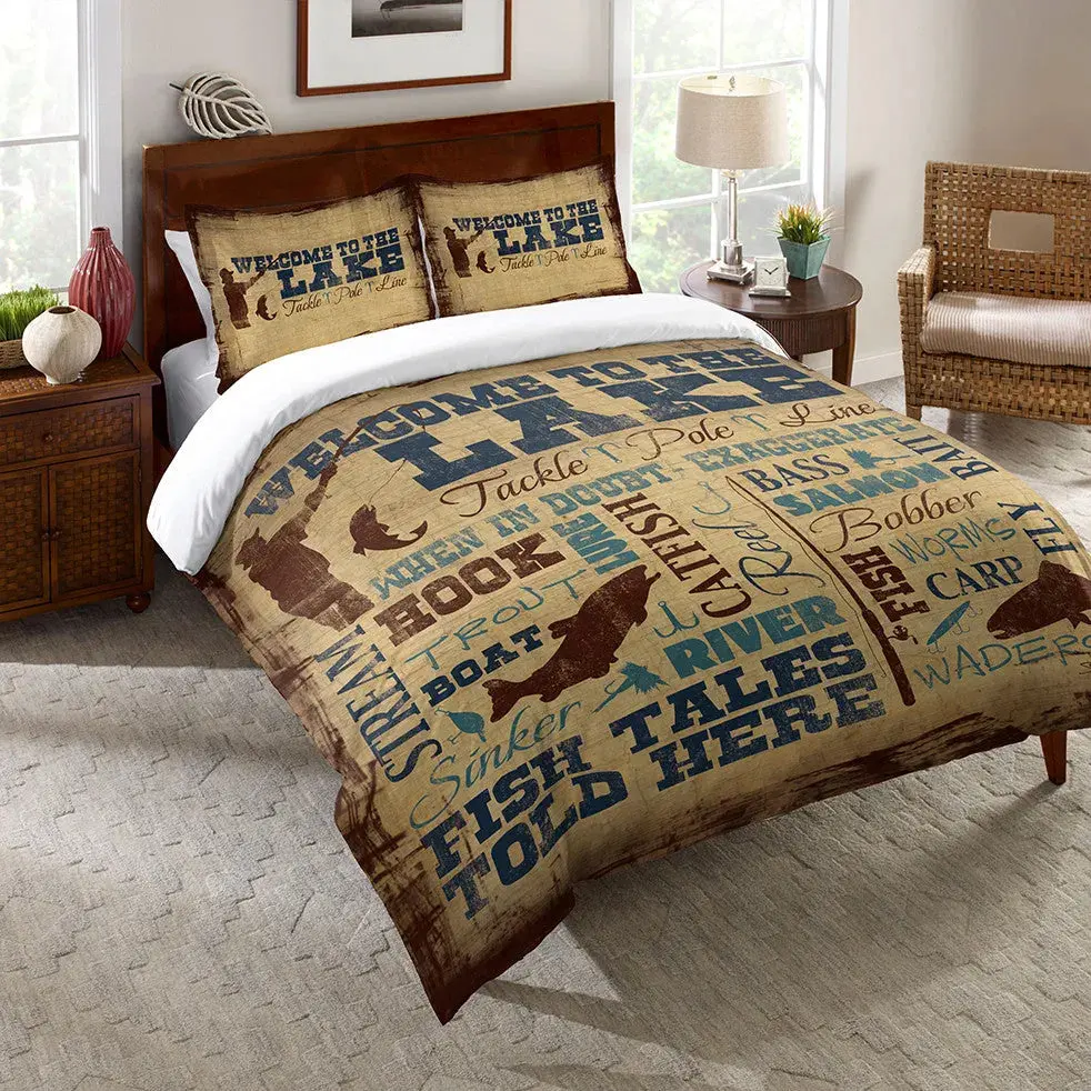 Welcome to the Lake Comforter