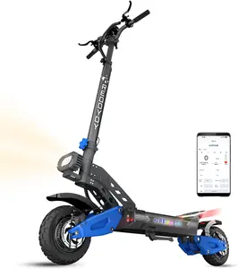 2026 REDDYDY RD2 5000W Adult Off-Road Dual Motor Electric Scooter - 60V 25Ah Battery, 50 mph, 55-mile Range, 10.5-inch Tires, Hydraulic Brakes, Front and Rear Suspension, Foldable, UL2272 Certified