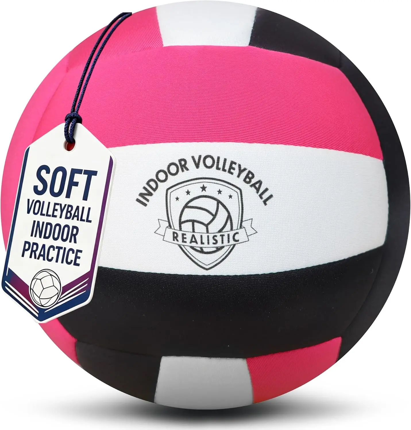 Soft Indoor Volleyballs for Girls Youth Beginners Trainer Fabric Light First Learning Volleyballs Safe Quiet Practicing Inside the House Birthday Easter Gifts