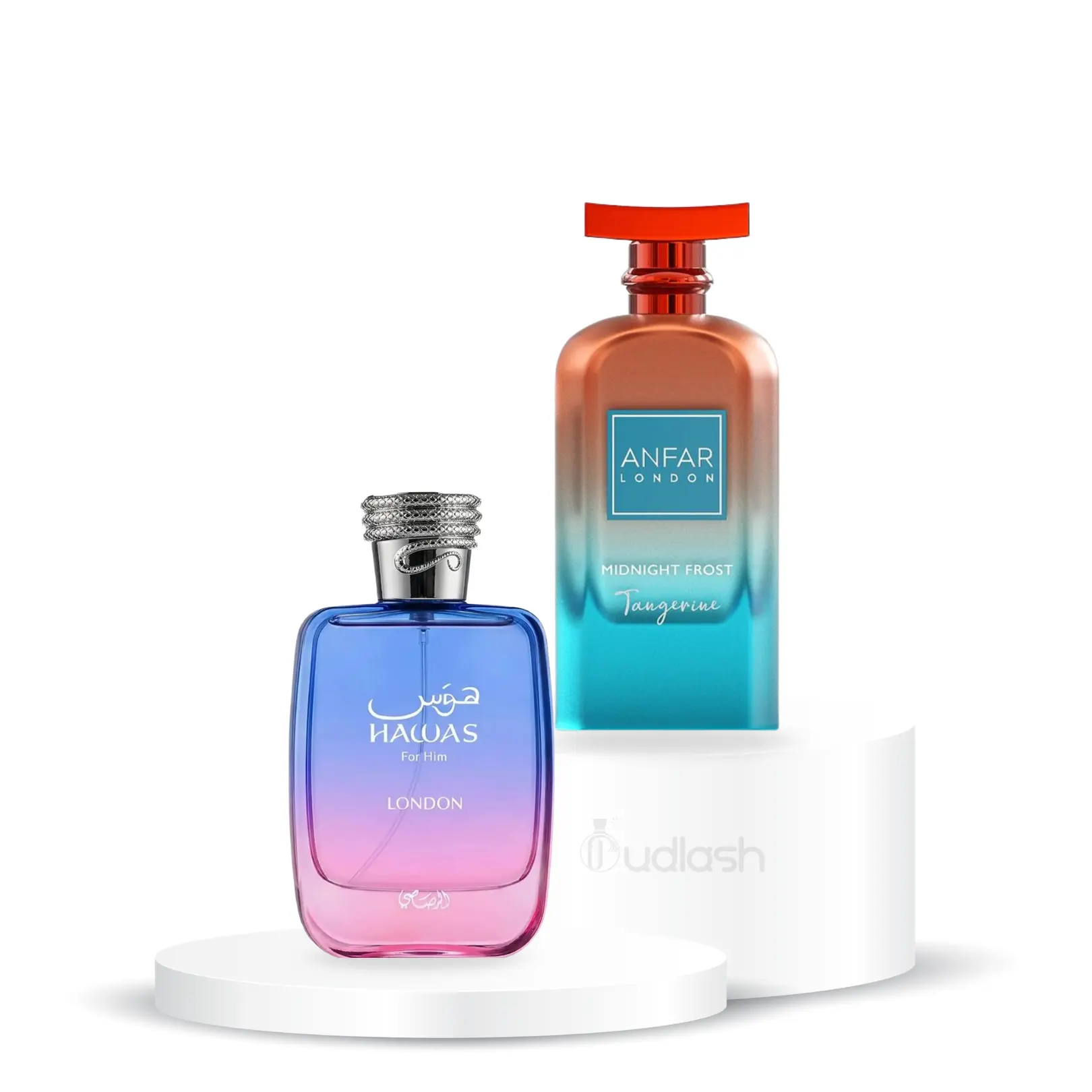 Rasasi Hawas London + Midnight Frost Tangerine Unisex Eau De Parfum (EDP), 100 ML, with Pink Pepper, Rose & Amber Notes, for Unisex Use