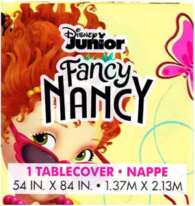 Fancy Nancy Plastic Table Cover (1ct)
