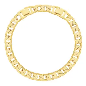 KissYan Gold Ankle Bracelets for Women, 14K Gold Anklets Chunky Cuban Link Chain Summer Beach Foot Jewelry Gifts & Jewelry for Christmas Gifts  9" or 11" Adjustable Extension Chain Valentine's Day Gifts