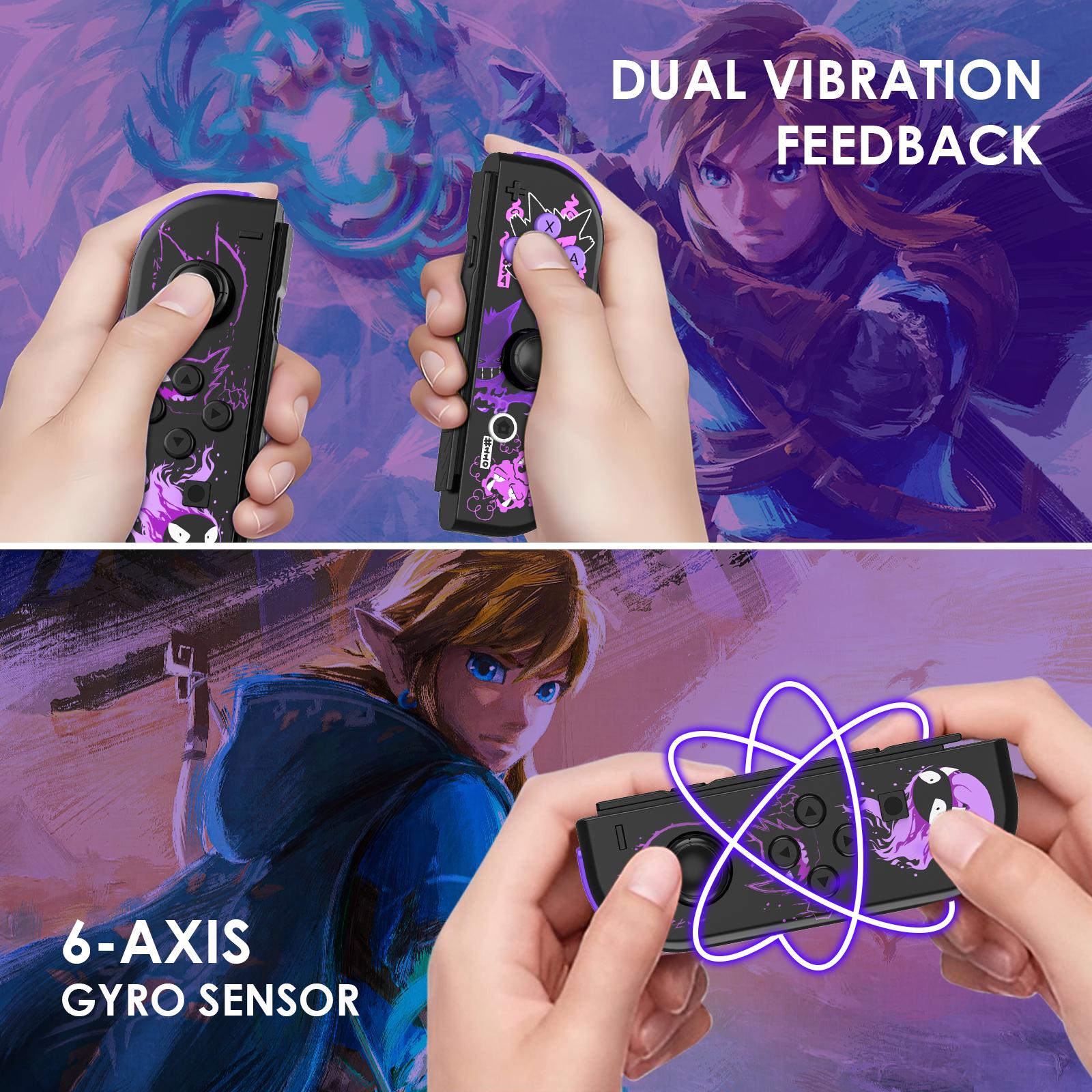 Wireless Joycon Compatible with Switch/Lite/OLED, Game Pad For Switch Console, Wireless Replacement for Switch Joypad Controller Joystick