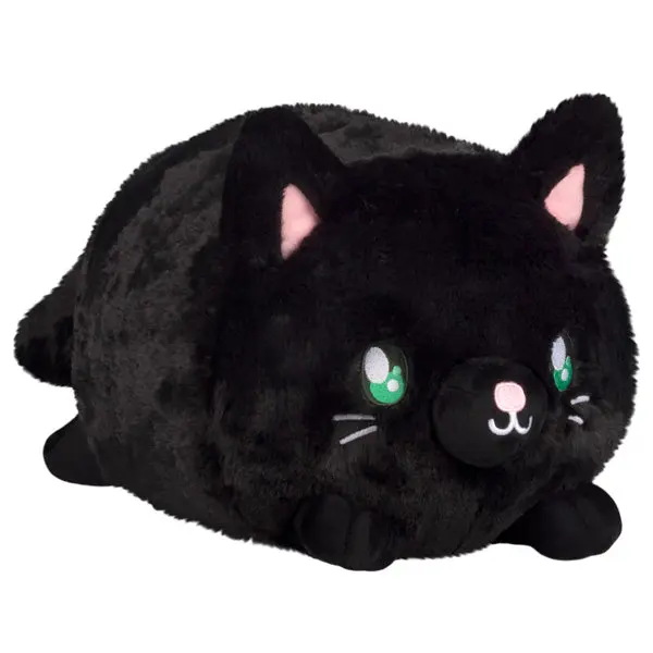 Squishable Black Kitty Plush Toy