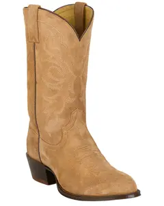 Tony Lama Men's Plano Suede Western Boot Round Toe - Dr3050