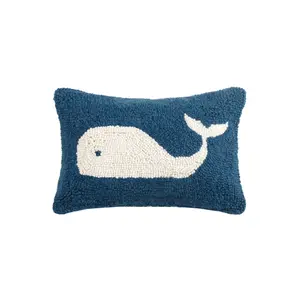 Whale Hook Pillow
