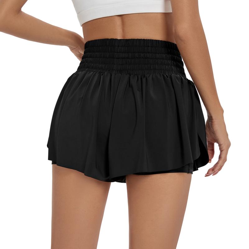 Flowy Athletic Shorts for Women High Waisted Gym Yoga Workout Running Sweat Shorts Golf Tennis Skirt Skort Preppy Shorts Cute Clothes Summer