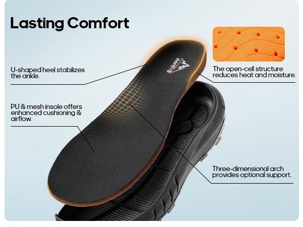 NORTIV 8 Terrascope Men's Tactical Hiking Boot Lightweight Cushion Sole Boots for Work All Day Side Zipper Motorcycle Combat Military Boot Arch Support 8 Inches Closed Footwear