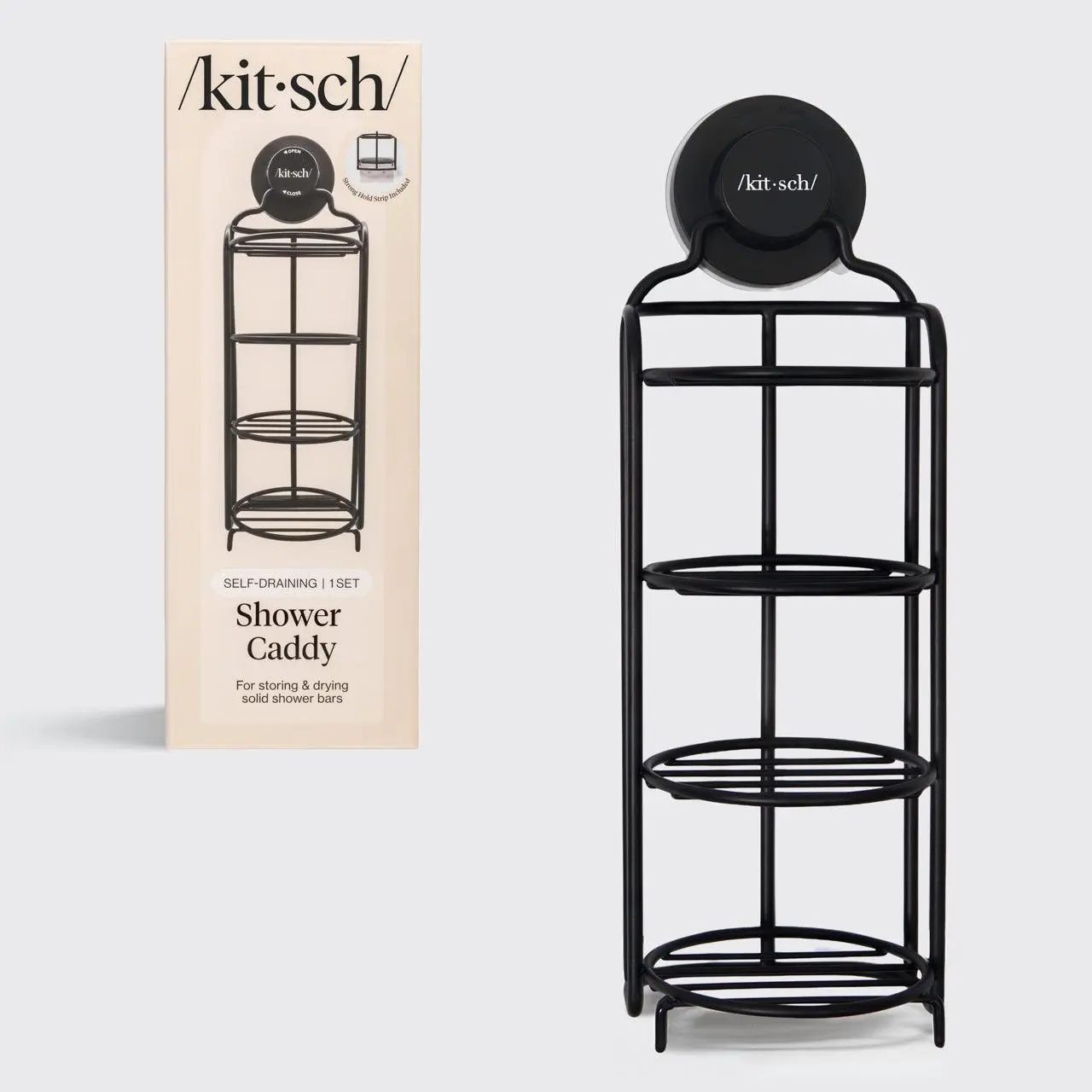 Kitsch Self-Draining Shower Caddy Kitsch Self-Draining Shower Caddy