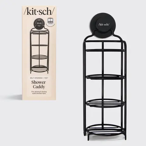 Kitsch Self-Draining Shower Caddy