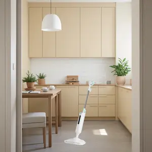 Steam Mop for Floor Cleaning,Lightweight Floor Steamer Cleaner for HardwoodMops for Floor Cleaning, Spray Mop with 400ml Refillable Bottle and 2 Replacement Pads Dry Wet Floor Mop for Household or Commercial Use Dust Mop for Hardwood Laminate Tile Ceramic