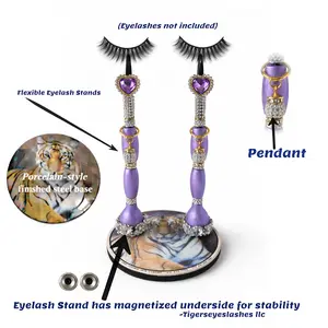 Handmade Magnetic Eyelash Stand – Prep, Drying & Display Tool