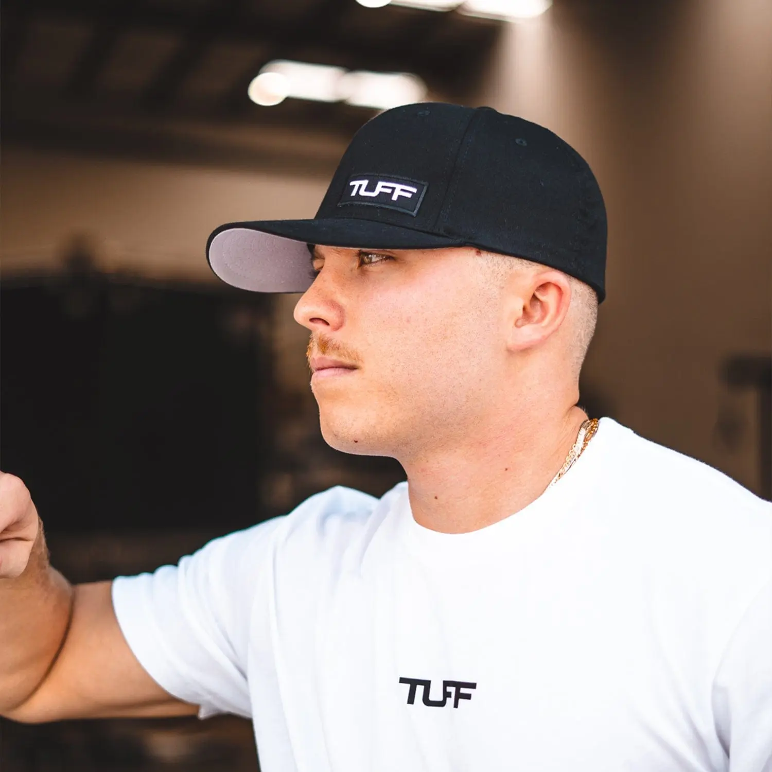 Flexfit Fitted Baseball Cap for Men & Women, Mid-Profile Cotton-Blend Twill Hat with Stretch-Fit Band & Logo Patch, Flexfit Hats, Baseball Cap Adjustable, Casual Hat
