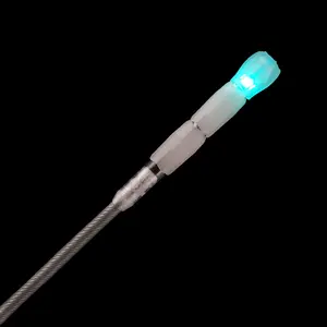 flowtoys composite contact flowstaff w/ 2x capsule v2 :: incredible LED contact staff w/ lifetime warranty