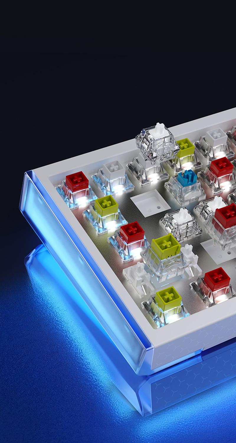 Sample for influencer – do not sell:   DAREU COOL68 HE Magnetic Keyboard with 0.01mm RT Accuracy, Adjustable Actuation Hall Effect Keyboard, 0.1ms Latency, 65% Wired Gaming Keyboard, 8000Hz Polling Rate, Rapid Trigger RGB Keyboards for Gaming