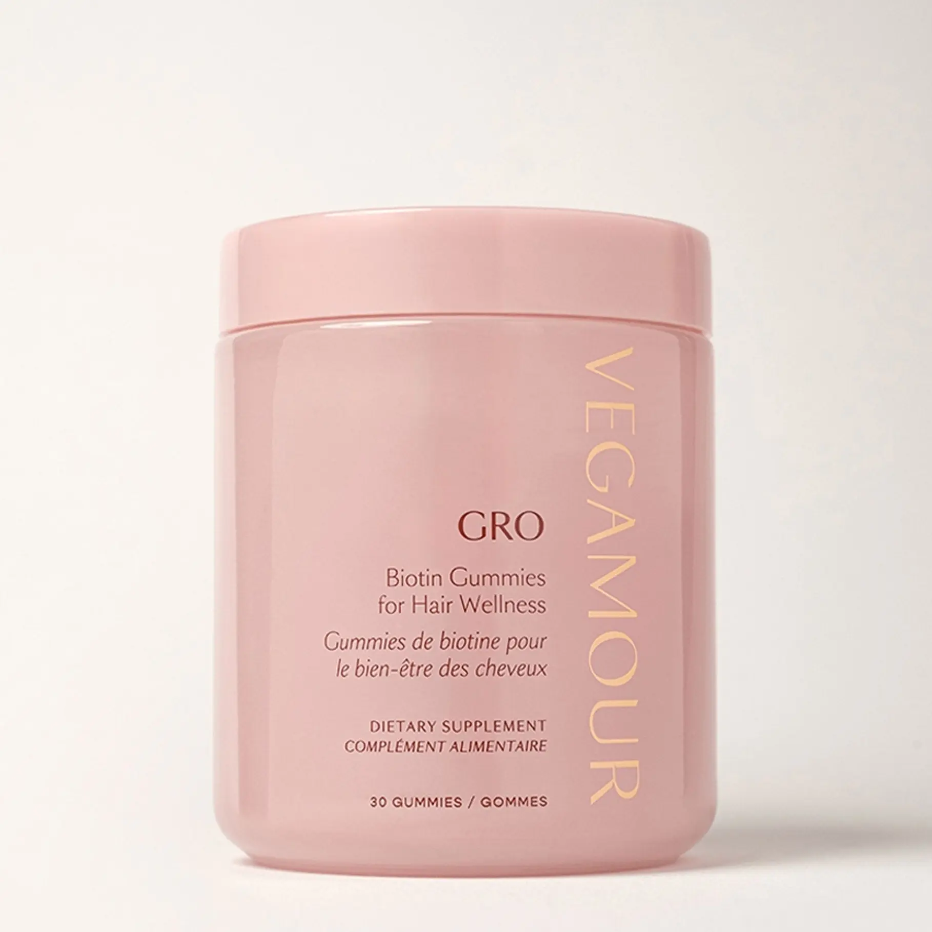 Vegamour GRO Hair Gummies – Biotin-Enriched, Clinically Proven Formula for Hair Growth & Overall Hair Wellness
