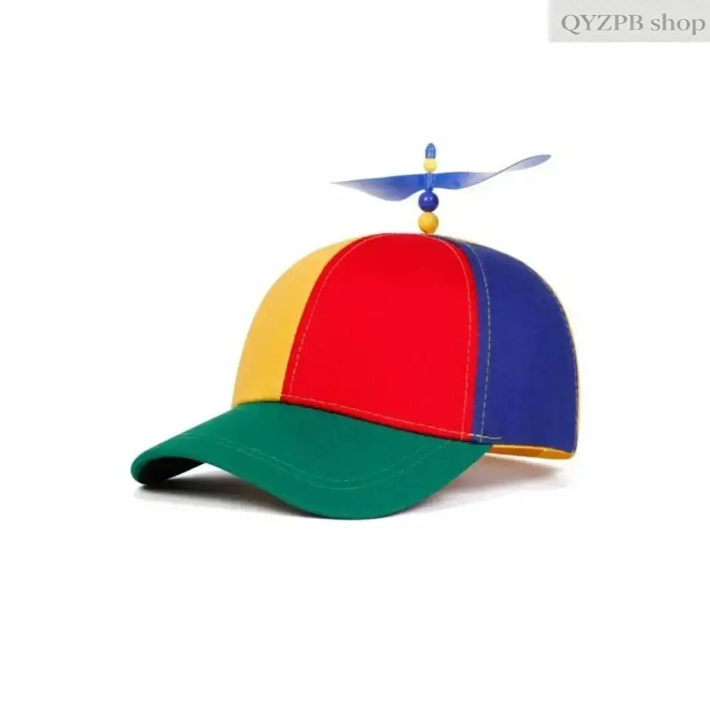 Colorful Helicopter Propeller Trucker Cap – Cute Adjustable Snapback Baseball Hat, Funny Festival & Summer Hat, Coachella Outfit Accessory, Unique Gifts for Girlfriend, Outdoor Party & Travel Hat,summerwins