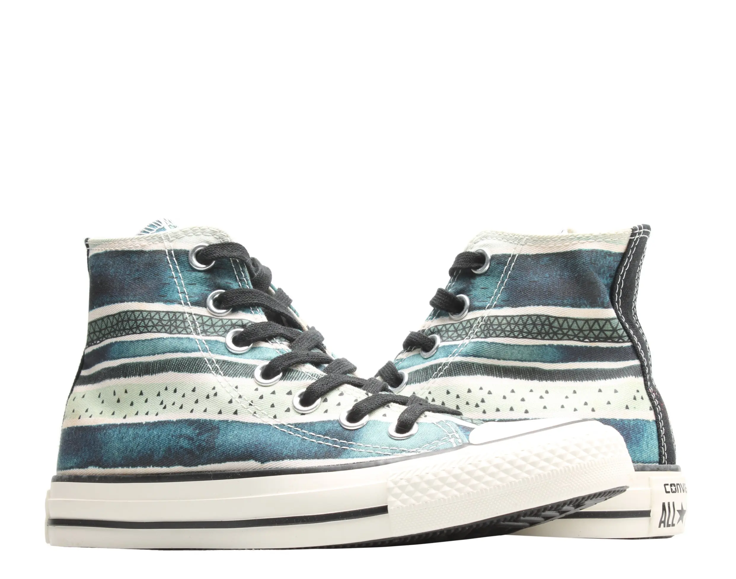 Converse Chuck Taylor All Star Hi Pop Stripes Sneaker in Teal | Women's