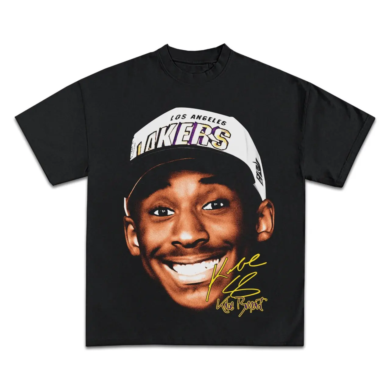 Women's Kobe Bryant Draft Day Graphic T-Shirt, Short-Sleeve Basic Casual Fitted Tops