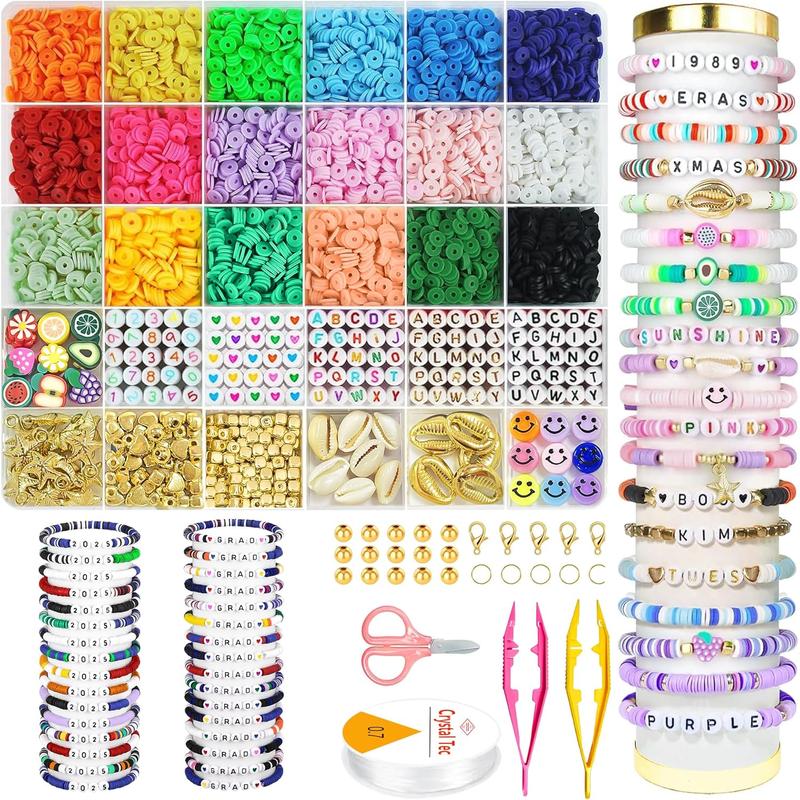 OHOME Valentines Day Gifts for Kids - 5300 Clay Beads Bracelet Making Kit,Arts and Crafts for Kids Ages 8-12,Valentines Crafts Games Toys for 3-10 Year Old...