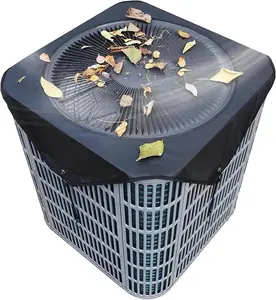 Air conditioner outdoor unit protective cover - Outdoor equipment air conditioner cover, dust-proof and wind-proof design, dust-proof and cold-proof, mesh ventilation, durable for outdoor use Waterproof Dustproof AC